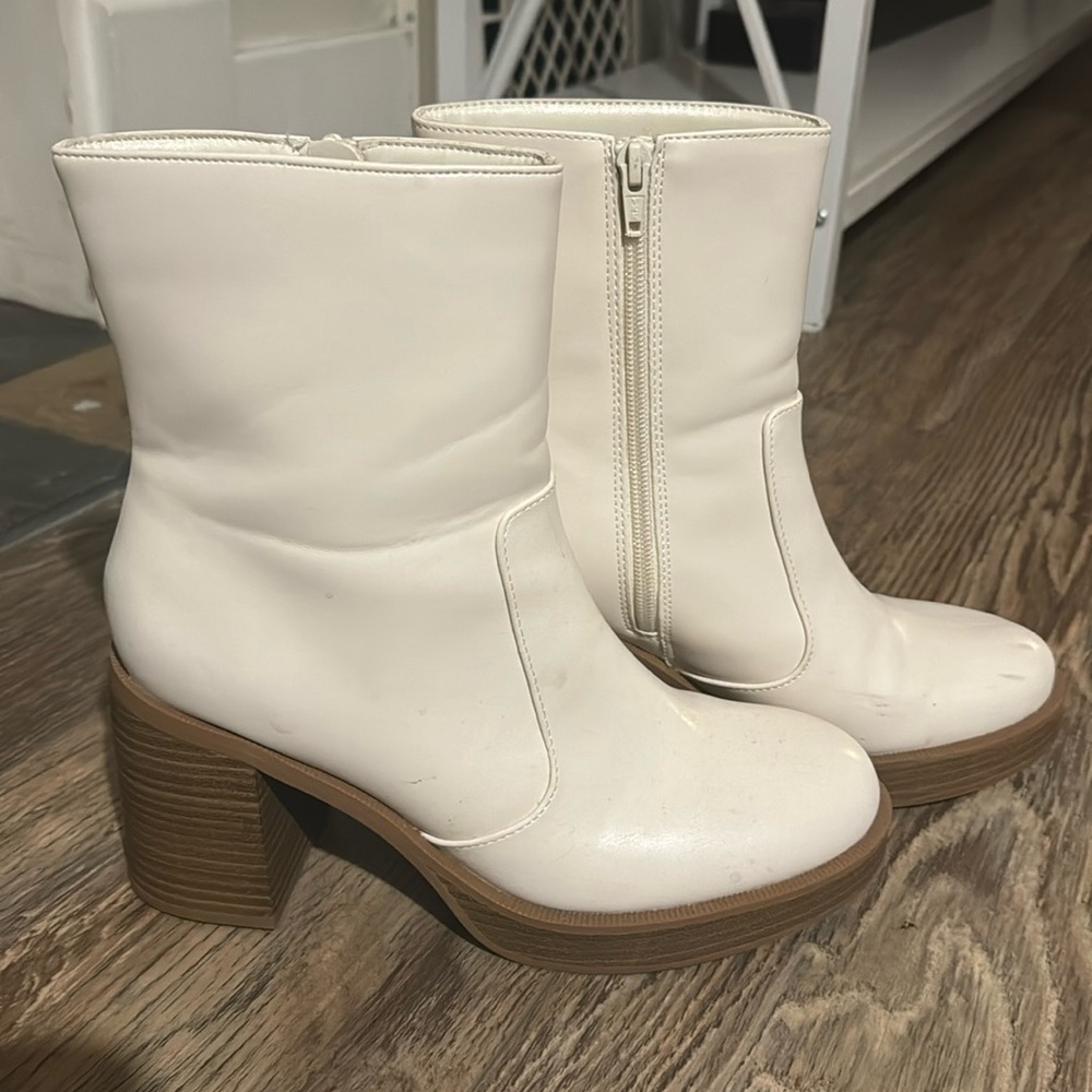 White Booties